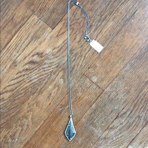 Kendra Scott Damon Necklace Gunmetal